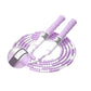 Cuerda de saltar con cuentas y longitud ajustable