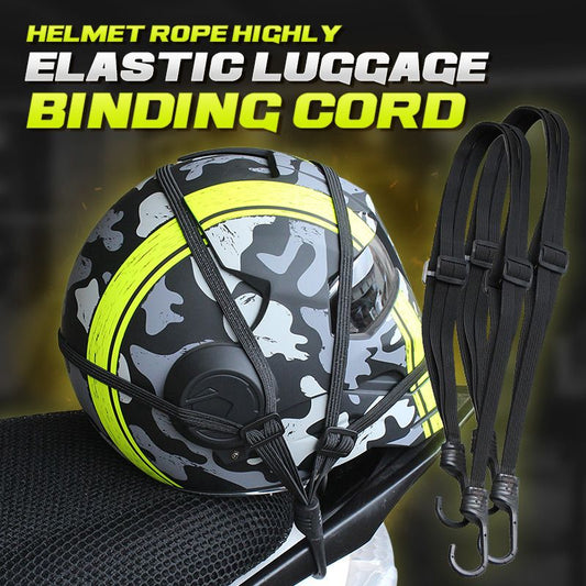 Cuerda para Casco: Cordón de Sujeción de Equipaje de Alta Elasticidad