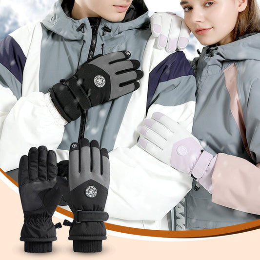 Guantes acolchados suaves compatibles con pantallas táctile