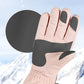 Guantes acolchados suaves compatibles con pantallas táctile