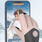 Guantes acolchados suaves compatibles con pantallas táctile