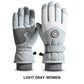 Guantes acolchados suaves compatibles con pantallas táctile