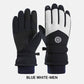 Guantes acolchados suaves compatibles con pantallas táctile