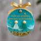🌊 Adorno Navideño de Vidrio de Mar para la Amistad ✨ Formado por la Naturaleza y Hecho a Mano 💝