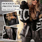 🎁 Oferta especial 49 % DE DESCUENTO 🔥 Chaqueta acolchada con capucha y mangas de punto patchwork para mujer | Envío urgente gratuito✈️