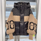 🎁 Oferta especial 49 % DE DESCUENTO 🔥 Chaqueta acolchada con capucha y mangas de punto patchwork para mujer | Envío urgente gratuito✈️