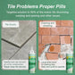 ✨ Adhesivo para Reparación de Azulejos – Fijación Fuerte e Impermeable para Roturas/Agrietas, Sin Herramientas Necesarias 🔧💎