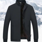 Chaqueta cálida con cremallera y color liso para hombre: 💪 ¡Antiarrugas, resistente al viento, a la lluvia y a la nieve! - Envío Gratuito
