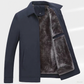 Chaqueta cálida con cremallera y color liso para hombre: 💪 ¡Antiarrugas, resistente al viento, a la lluvia y a la nieve! - Envío Gratuito