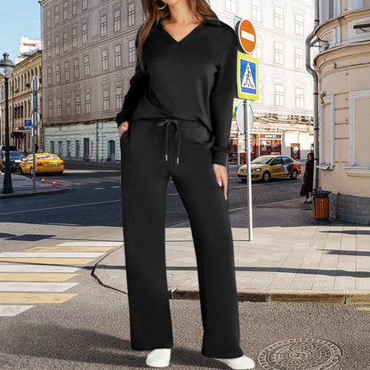 🔥Conjunto de mujer de 2 piezas con mangas largas👖 - COMPRA 2 ENVÍO GRATIS