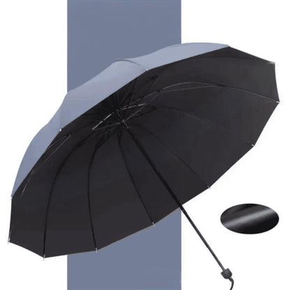 ☔Paraguas plegable grande de 12 varillas resistente al viento - COMPRA 2 ENVÍO GRATIS