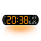 Reloj de pared digital LED decorativo multifunciona - COMPRA 2 ENVÍO GRATIS