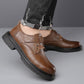 Zapatos Transpirables de Cuero PU para Hombre, Estilo Retro con Suela Blanda - COMPRA 2 ENVÍO GRATIS