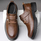 Zapatos Transpirables de Cuero PU para Hombre, Estilo Retro con Suela Blanda - COMPRA 2 ENVÍO GRATIS
