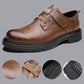 Zapatos Transpirables de Cuero PU para Hombre, Estilo Retro con Suela Blanda - COMPRA 2 ENVÍO GRATIS