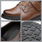 Zapatos Transpirables de Cuero PU para Hombre, Estilo Retro con Suela Blanda - COMPRA 2 ENVÍO GRATIS