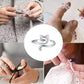 Anillo de crochet ajustable para tejer