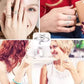 Anillo de crochet ajustable para tejer