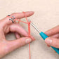 Anillo de crochet ajustable para tejer