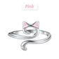 Anillo de crochet ajustable para tejer