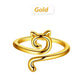 Anillo de crochet ajustable para tejer