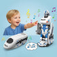 🏆 Juguete de Tren Robot Transformable Recargable - COMPRA 2 ENVÍO GRATIS