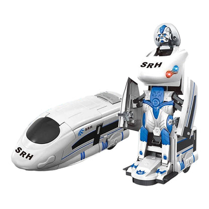 🏆 Juguete de Tren Robot Transformable Recargable - COMPRA 2 ENVÍO GRATIS