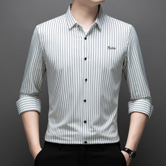 🔥Camisa Clásica de Rayas para Hombre - COMPRA 2 ENVÍO GRATIS