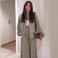 💖 Conjunto de Chaqueta con Cremallera y Pantalones de Pierna Ancha ✈️ Envío Gratuito