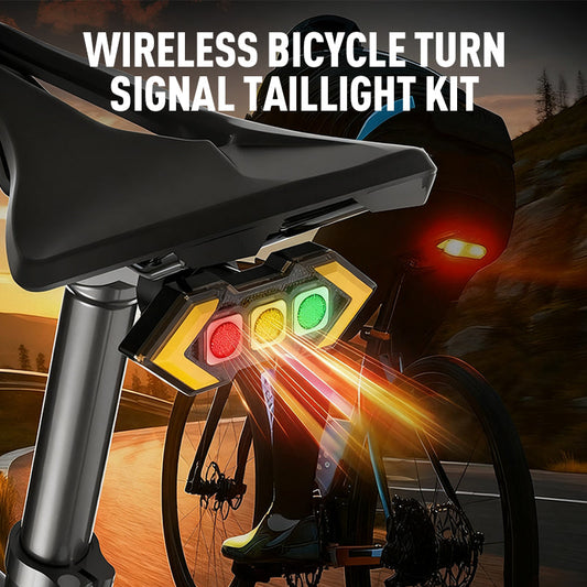 Kit Inalámbrico de Luces Traseras con Señales de Giro para Bicicleta