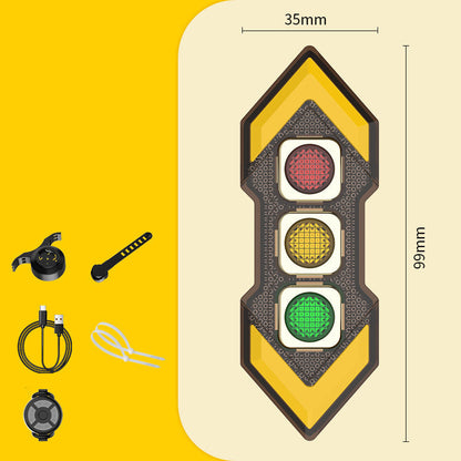Kit Inalámbrico de Luces Traseras con Señales de Giro para Bicicleta