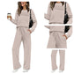 Conjunto de Top de Cuello Redondo y Pantalones con Cordón para Mujer - COMPRA 2 ENVÍO GRATIS