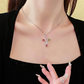 💜Súper rebaja – 50% de descuento 💜Collares con colgante de cruz de pedrería de colores