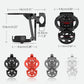 Portabotella para ciclismo plegable