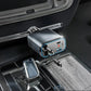 ⚡✨ Cargador de coche ultrarrápido: dos puertos USB-C retráctiles con luz ambiental Starlight y protección de seguridad inteligente 🚗💫