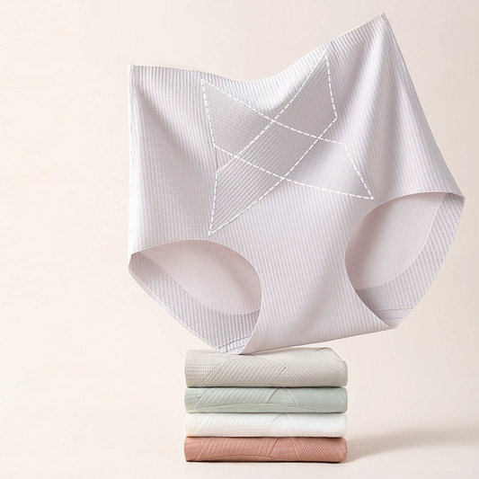 Braguitas moldeadoras de cintura alta transpirables para muje