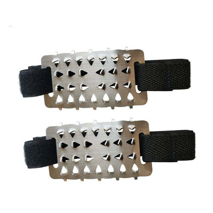 Juego de crampones antideslizantes y duraderos para zapatos de hielo