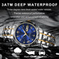 Marca de la marca impermeable de lujo Wall Wall Wall Wristwatch con luminoso