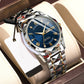 Marca de la marca impermeable de lujo Wall Wall Wall Wristwatch con luminoso