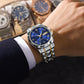 Marca de la marca impermeable de lujo Wall Wall Wall Wristwatch con luminoso