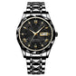 Marca de la marca impermeable de lujo Wall Wall Wall Wristwatch con luminoso