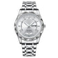 Marca de la marca impermeable de lujo Wall Wall Wall Wristwatch con luminoso