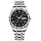 Marca de la marca impermeable de lujo Wall Wall Wall Wristwatch con luminoso