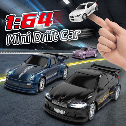 🔥 Coche RC de Derrape Mini con Tracción 4WD Estacionaria