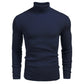 Sweater slim de cuello alto de punto para hombre de invierno - Compra 2 envío gratuito