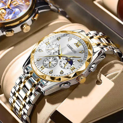 Reloj de cuarzo resistente al agua para hombre