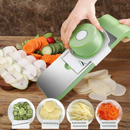 🔥【1° Más Vendido】🔪 Cortador de Verduras Multifuncional 🍅🥕