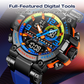 Reloj digital LED multifuncional impermeable