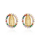 Pendientes Brillantes de la Virgen María – Fe y Moda en un Solo Accesorio! ✨🙏