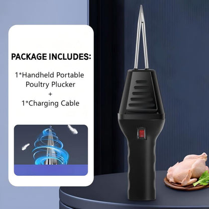 Desplumadora de aves portátil de mano